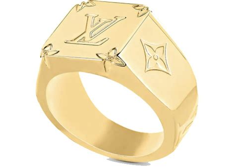 lv monogram ring